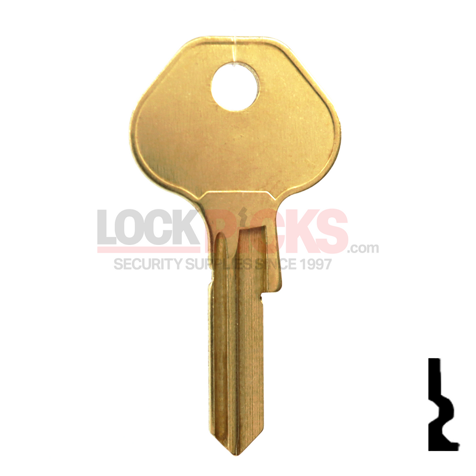 Master lock (M20-BR,1092-6000) Key Blanks