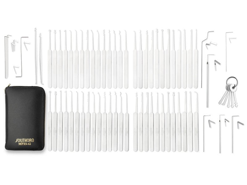 XXIO6 #5-9,A,P,S 8本セット 69-Piece SouthOrd Lock Pick Set | Complete Lock Pick Set