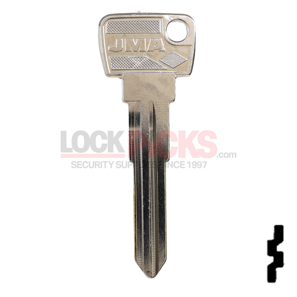 Mazda (MZ19-NP, MAZ-17D, X188) Key Blank