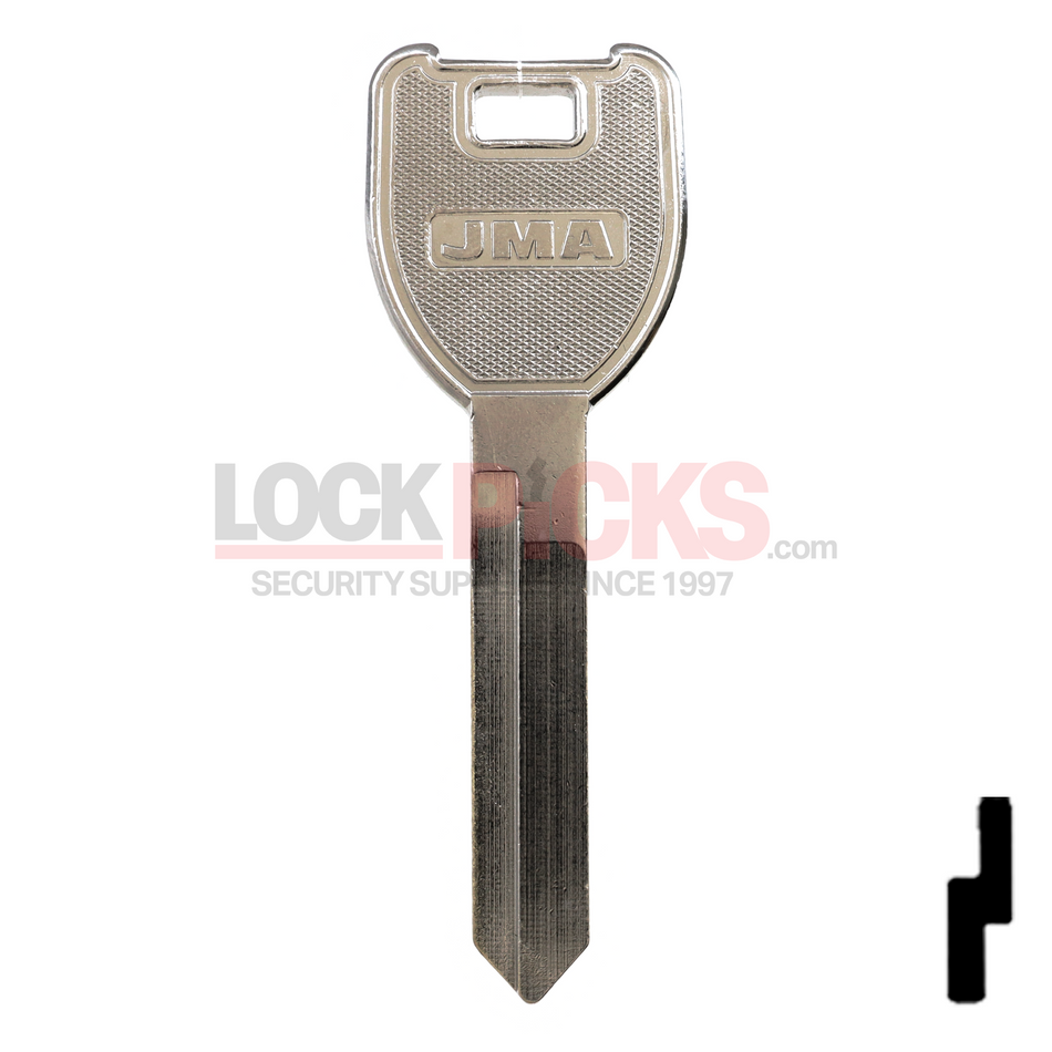 Mazda (MZ25-NP, MAZ-8D, X206) Key Blank