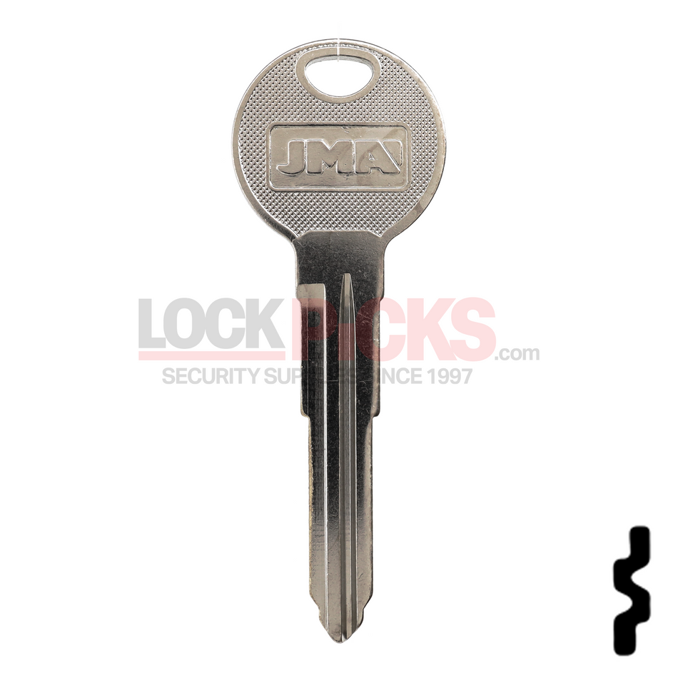 MAZDA (MZ27-NP, X222) Key Blank -by JMA