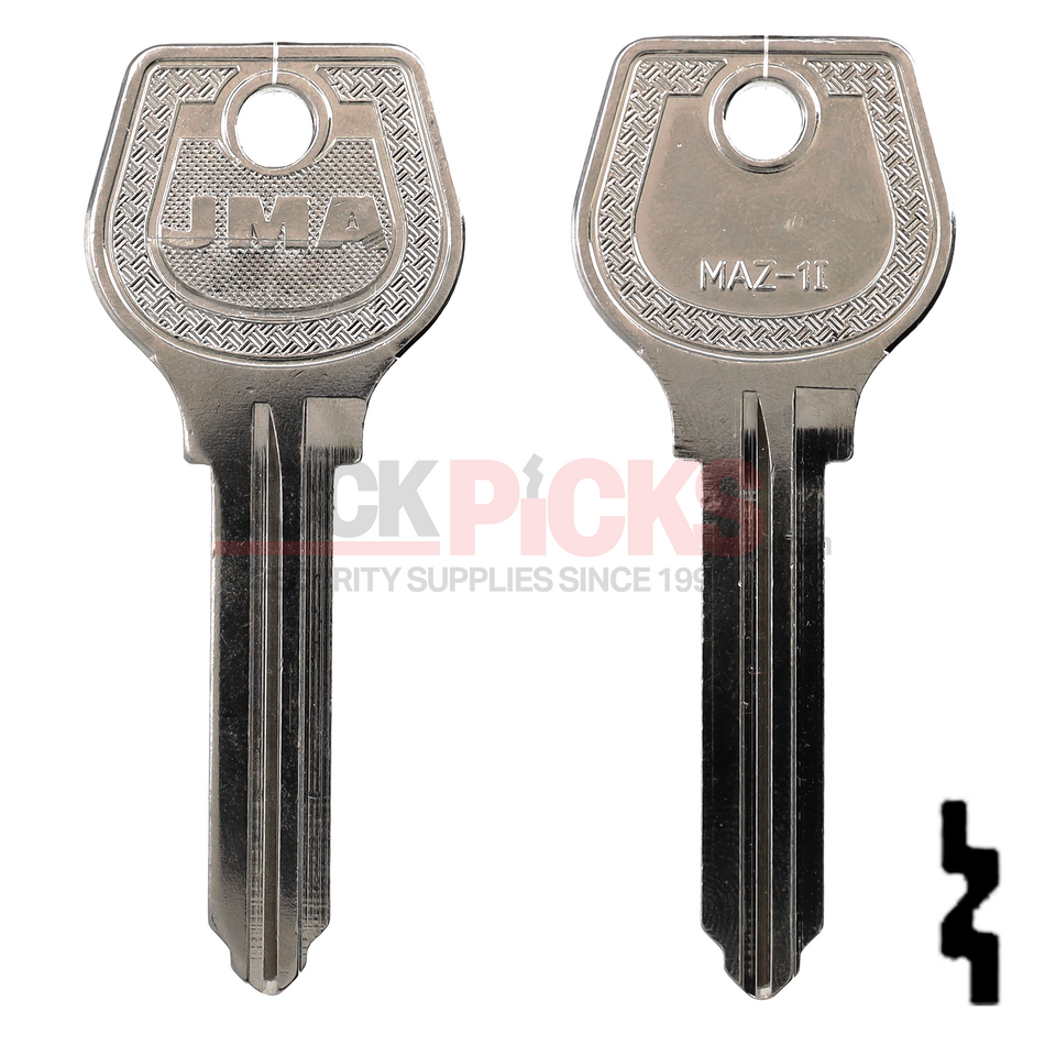 Mazda (MZ4-NP, MAZ-1I, X4) Key Blank