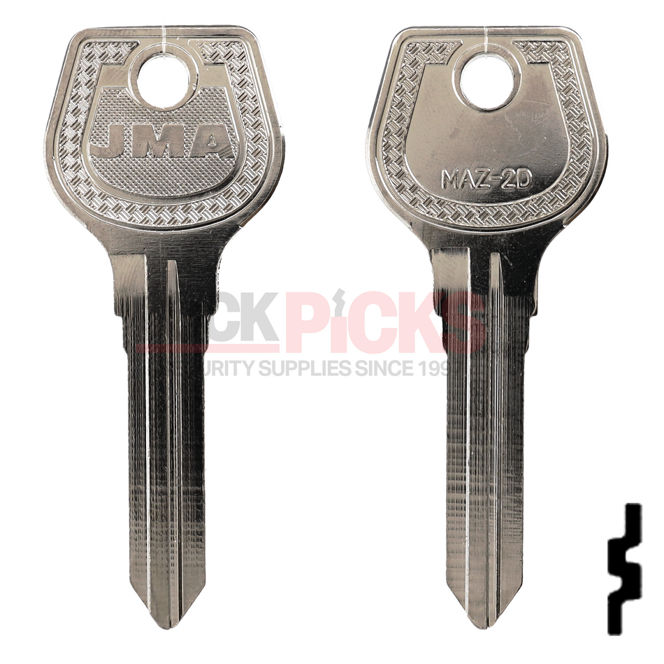 Mazda (MZ9-NP, MAZ-2D, X26) Key Blank