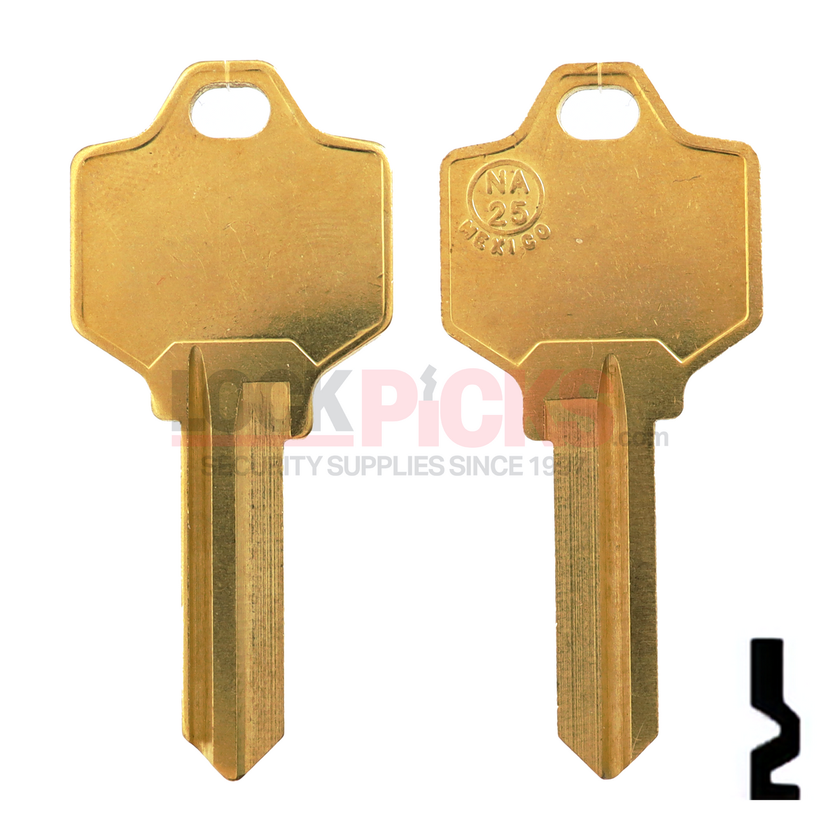 National Lock R205 NATIONAL (NA6,NA25-BR,R1064E) – Lockpicks.com