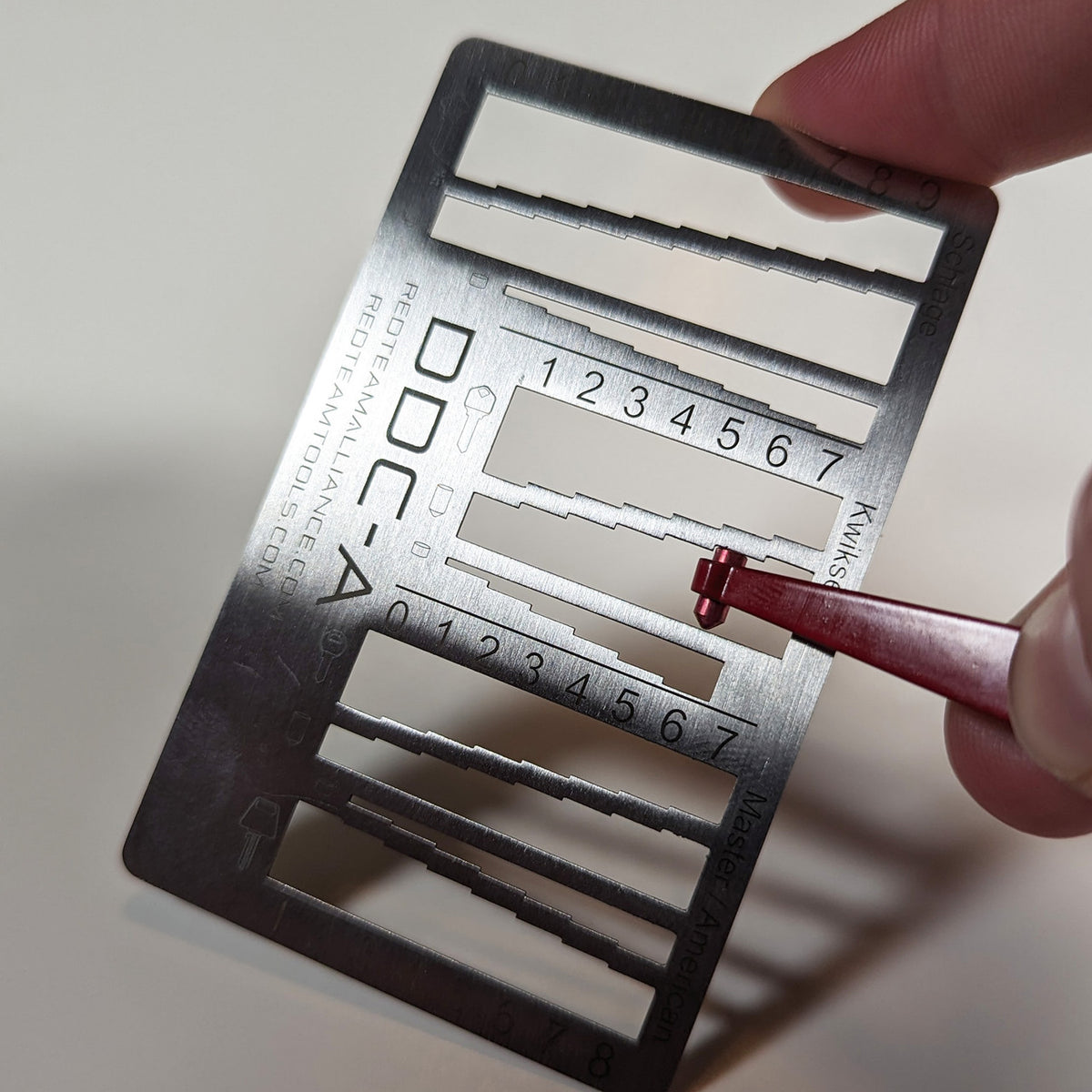 Devious Decoder Card North American Version -by RTT – Lockpicks.com