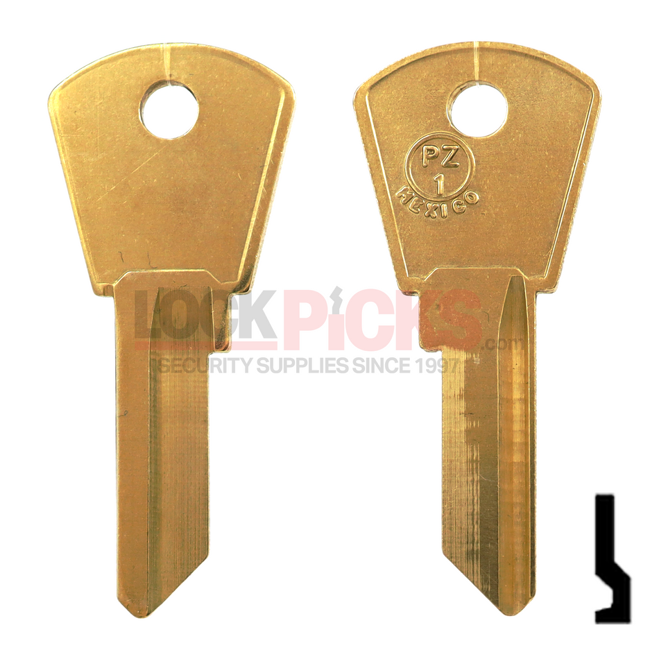 Papaiz (PAP-1, PZ1) NP Key Blank