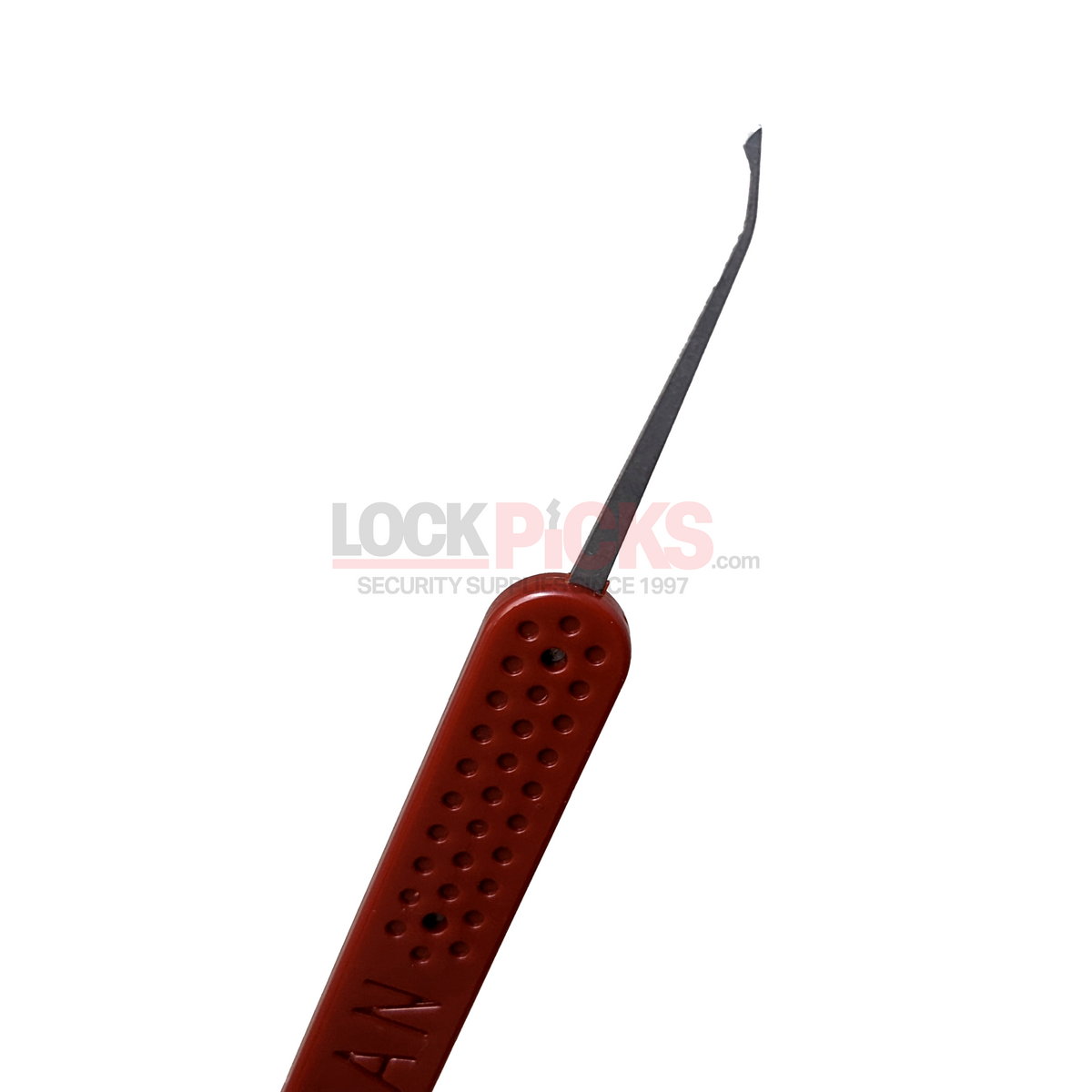 Lock Pick Rouge Miniature “Mini-Red” Diamond Hook Lock Pick – By Rytan – Lockpicks.com