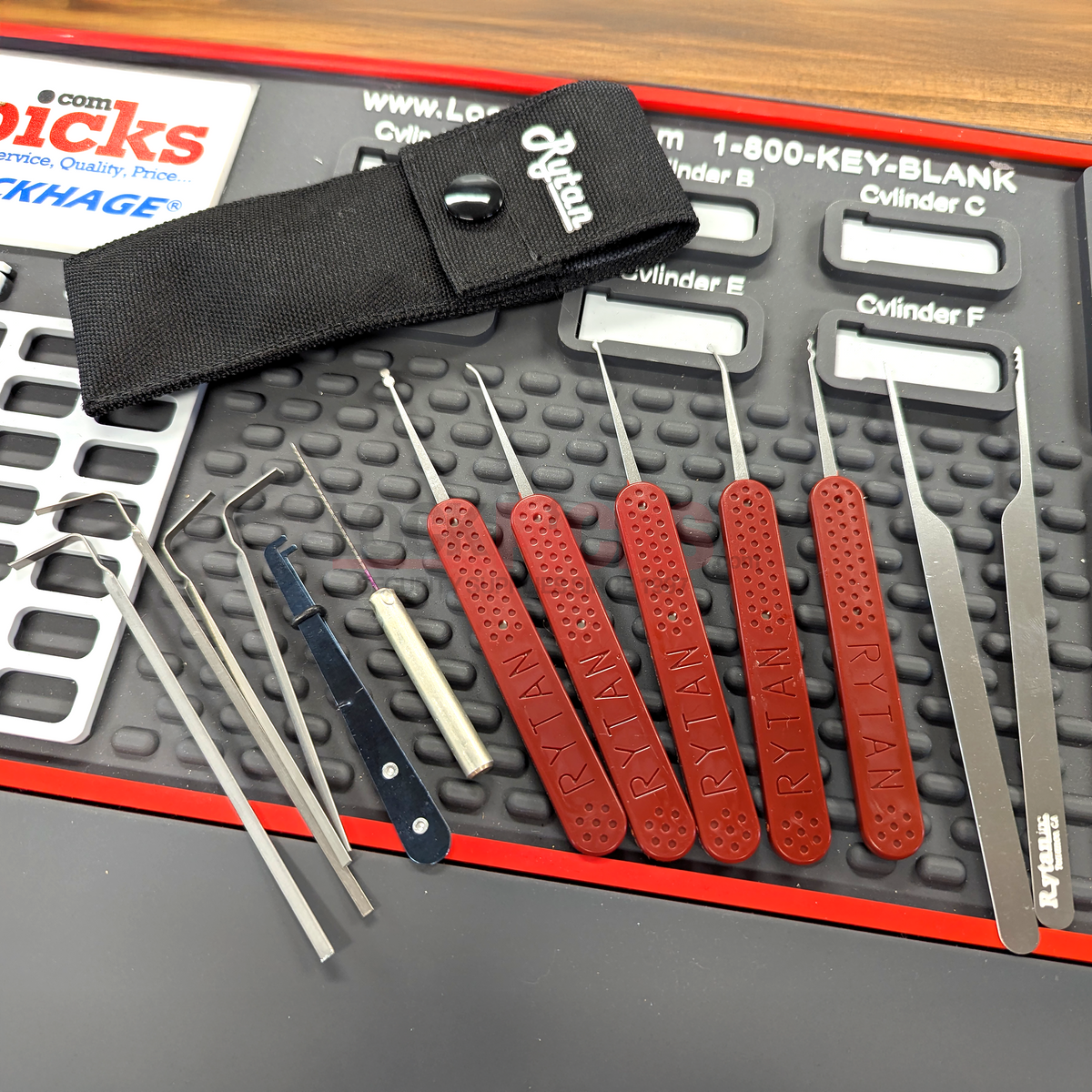 13-Pc. Lock Pick Set - by Rytan – Lockpicks.com