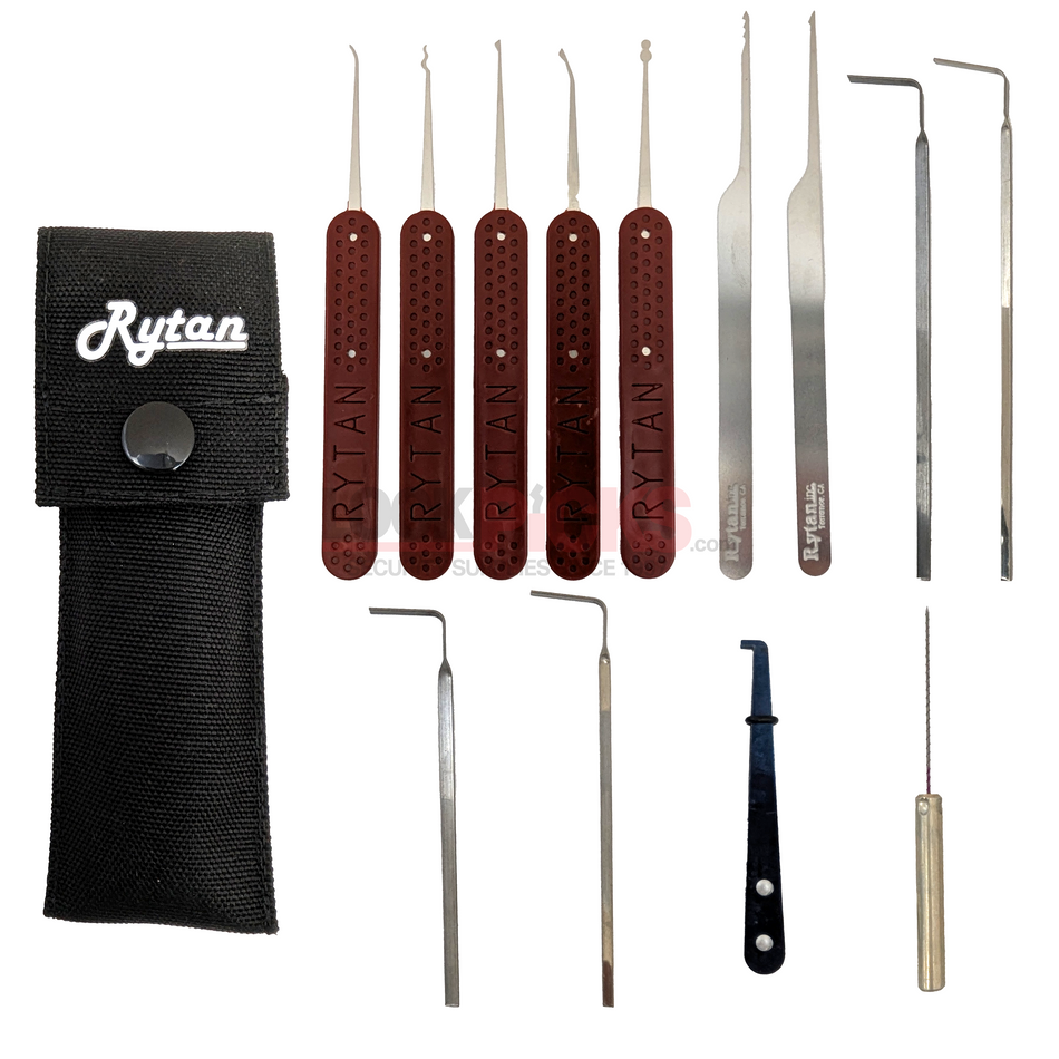 13-Pc. Lock Pick Set - by Rytan