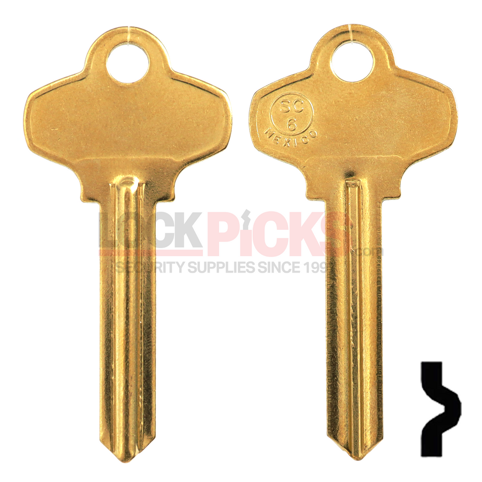 SCHLAGE (SC6-BR,1307A)