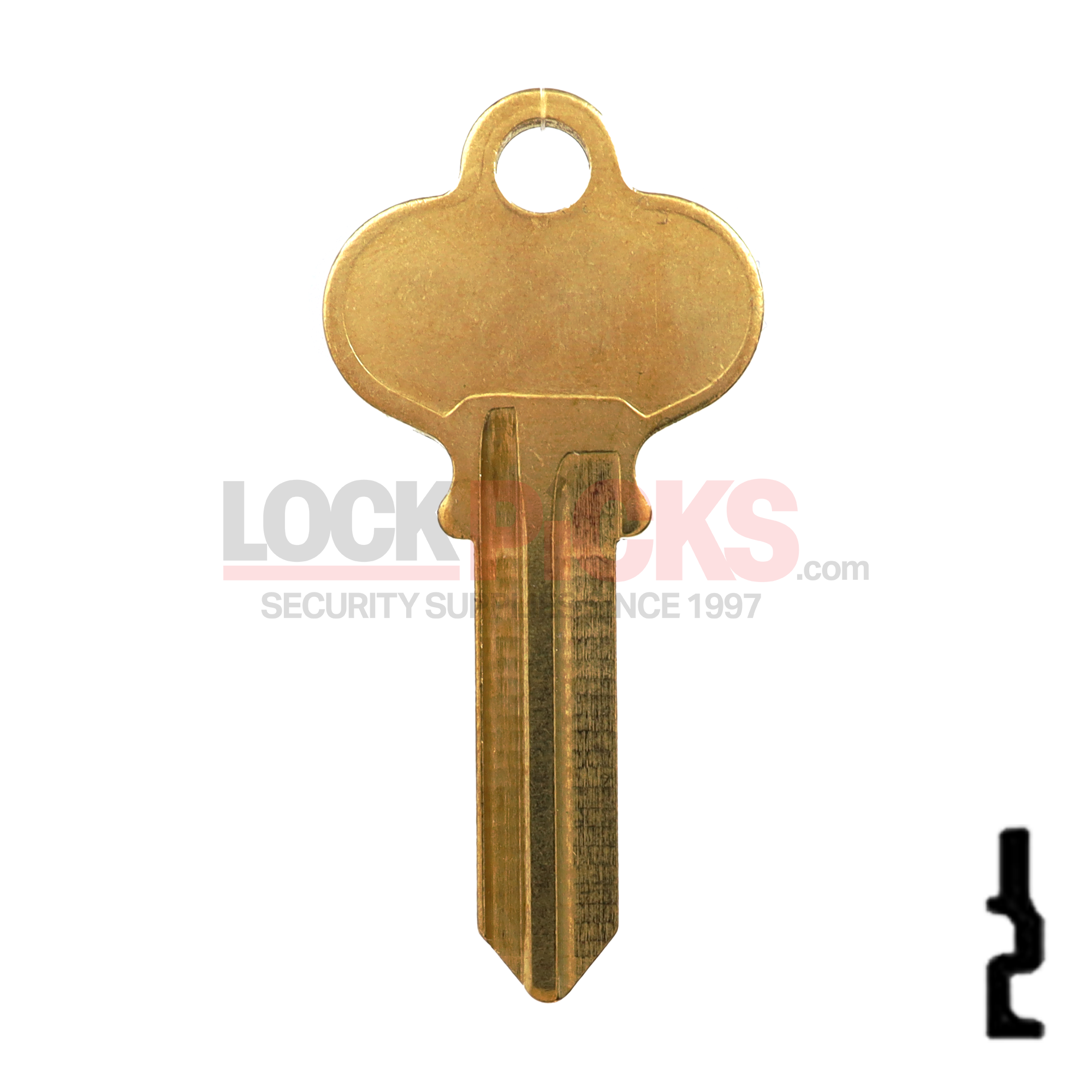 SEGAL (SE1-BR,1022) | Key Blank | LockPicks.com – Lockpicks.com