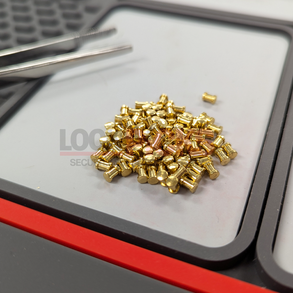 Spool Security Pin .170" Length, Anti-Pick Design for Standard Locks