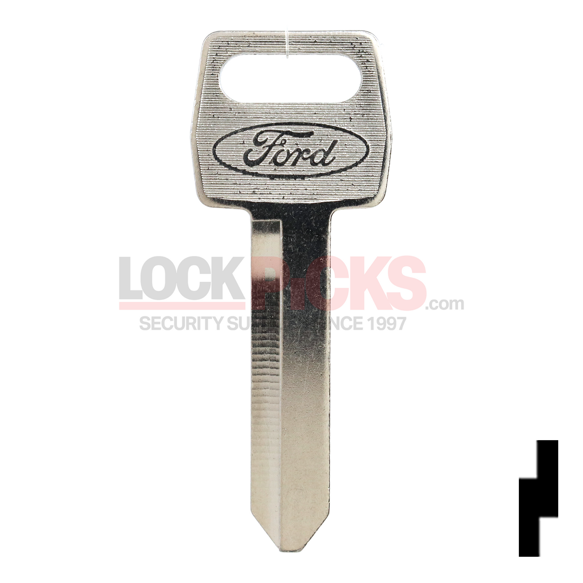 10-PC Ford (H51, 1167FD) Key w/ Ford Logo -by Strattec – Lockpicks.com