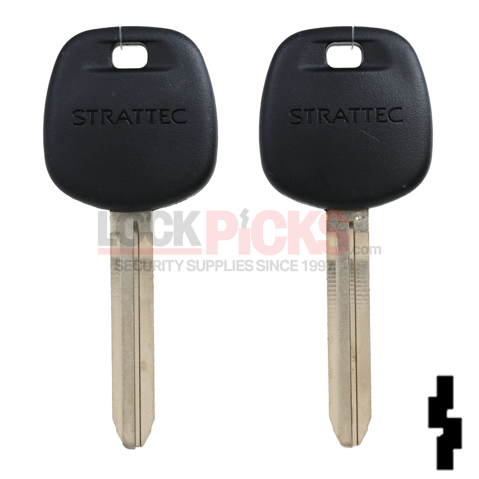 Toyota / Scion (TOY44DPT, 5910834) Transponder Key (RW) - by Strattec