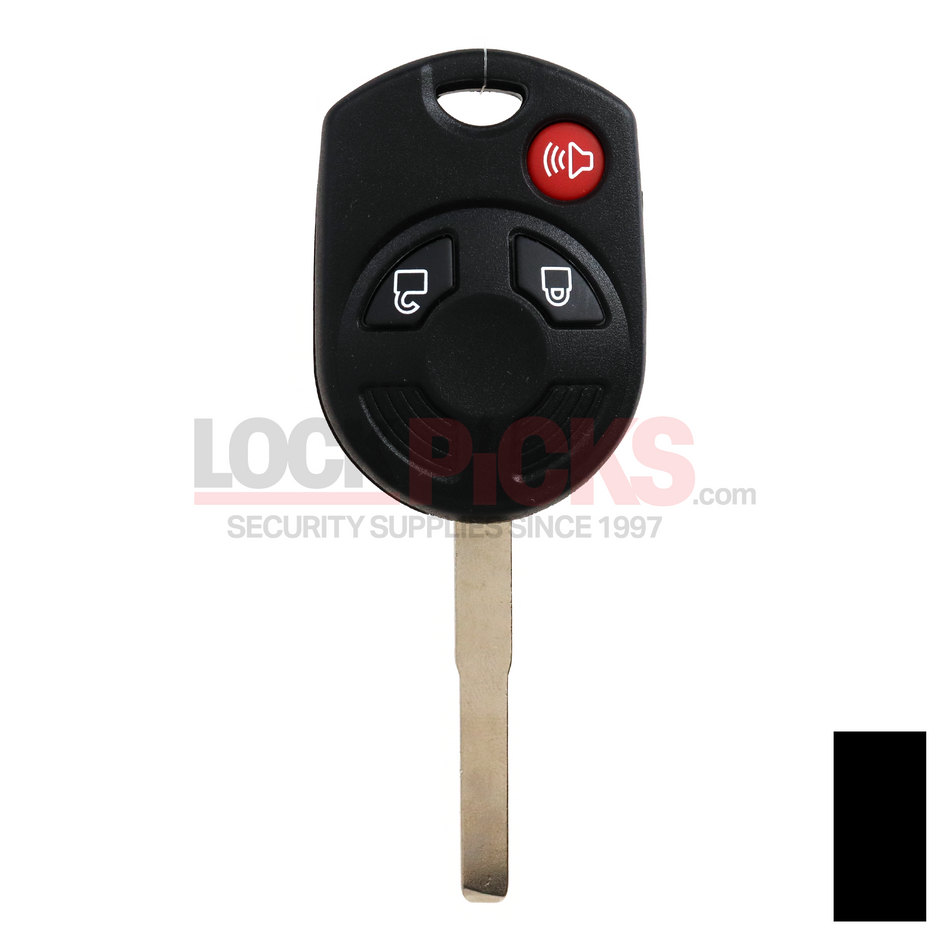 Ford (5921707) 3-Button Remote Head Key w/ Ford Logo Tex 4D-63 (80-Bit) -by Strattec