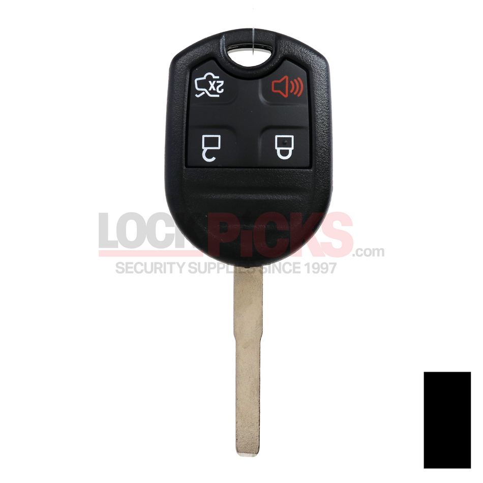 Ford (5922964) 4-Button Remote Head Key w/ Ford Logo -by Strattec