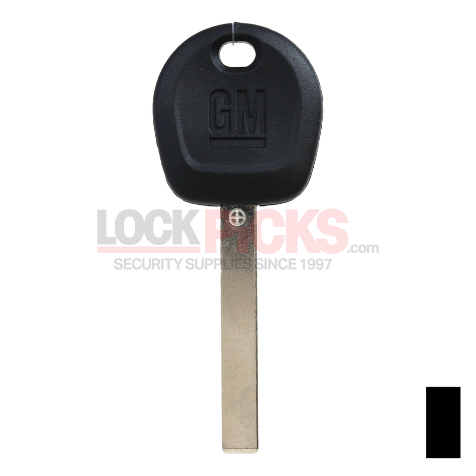 GM (B120PT) Circle Plus Transponder Key w/ GM Logo -by Strattec