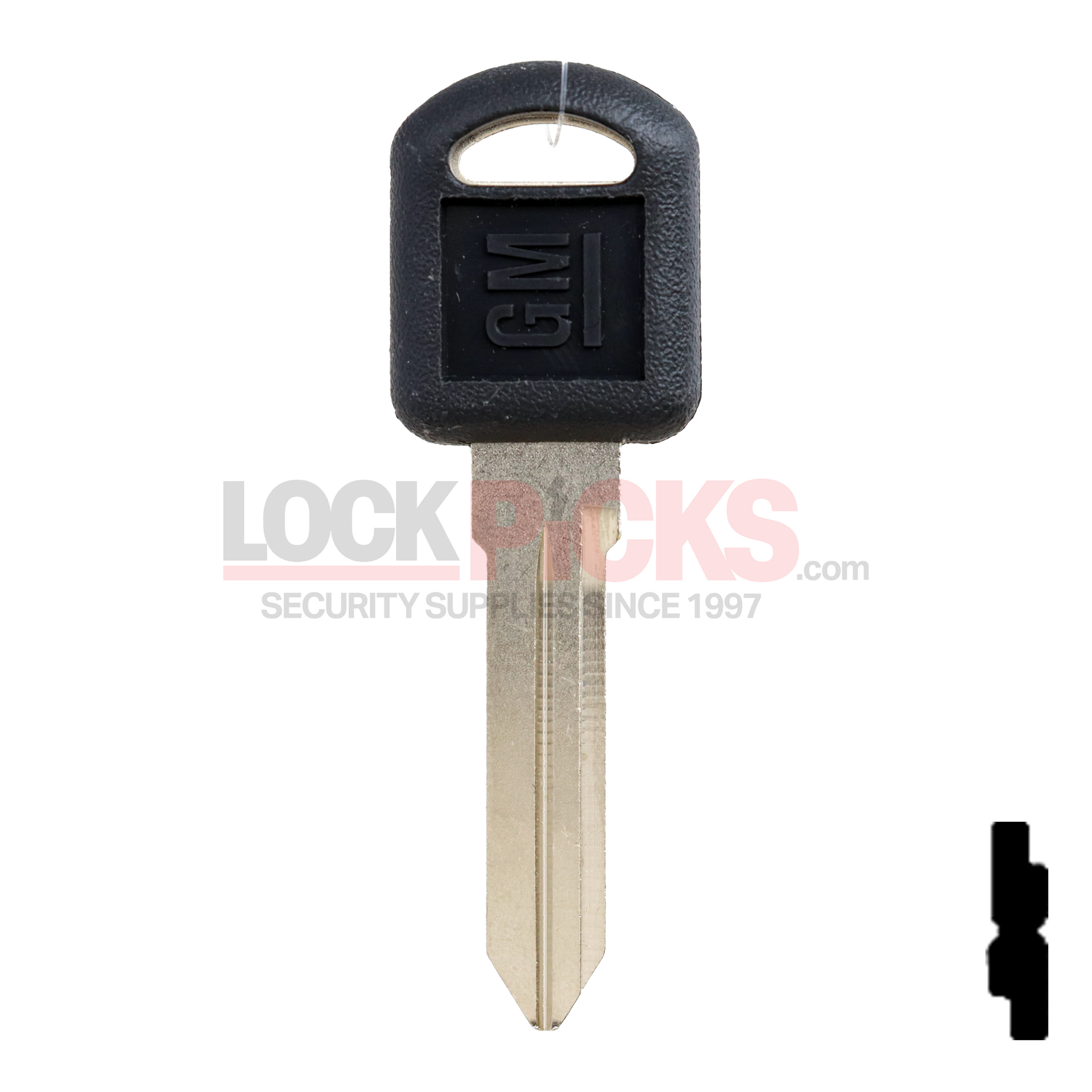 GM (B89, 12547778) Plastic Key Head w/ GM Logo -by Strattec
