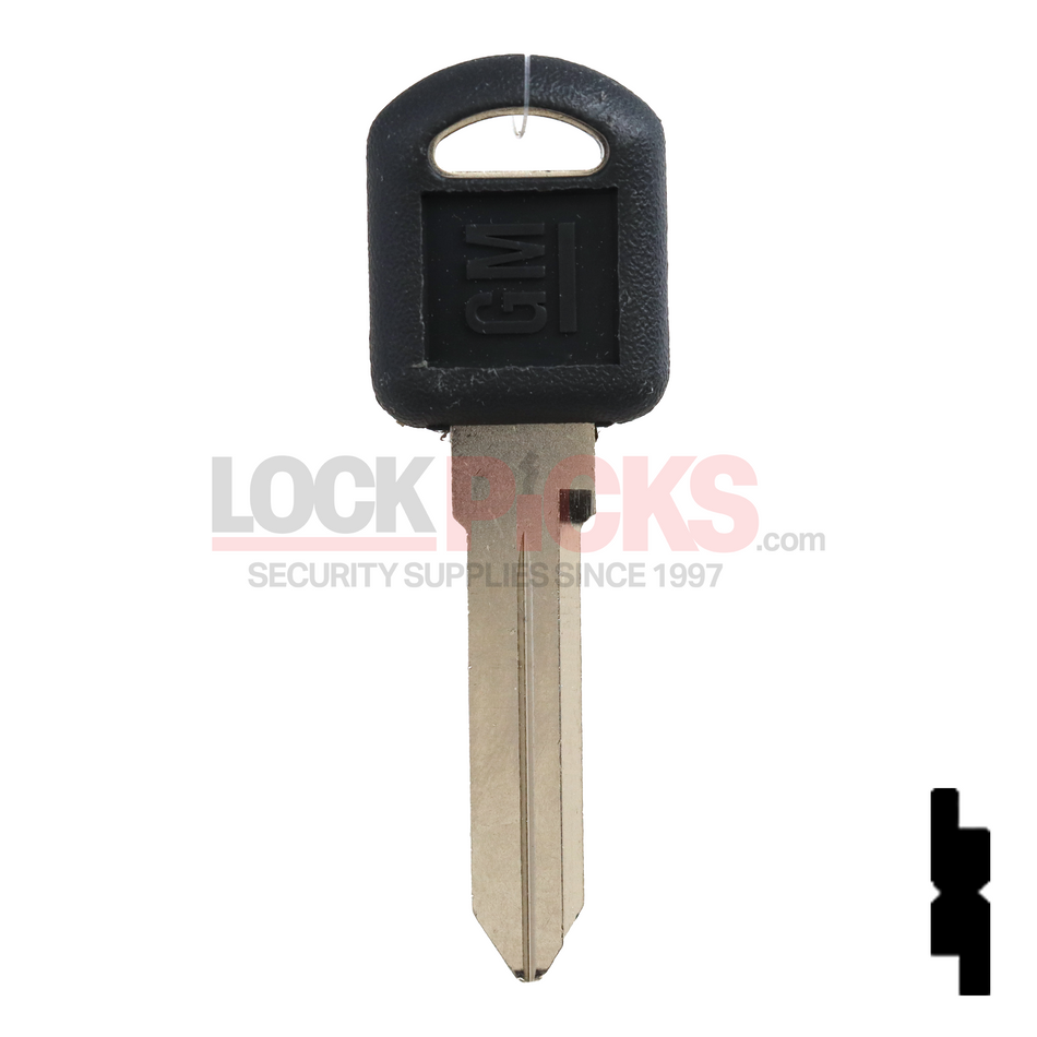 GM (B92-P, P1109) Plastic Key Head w/ GM Logo -by Strattec