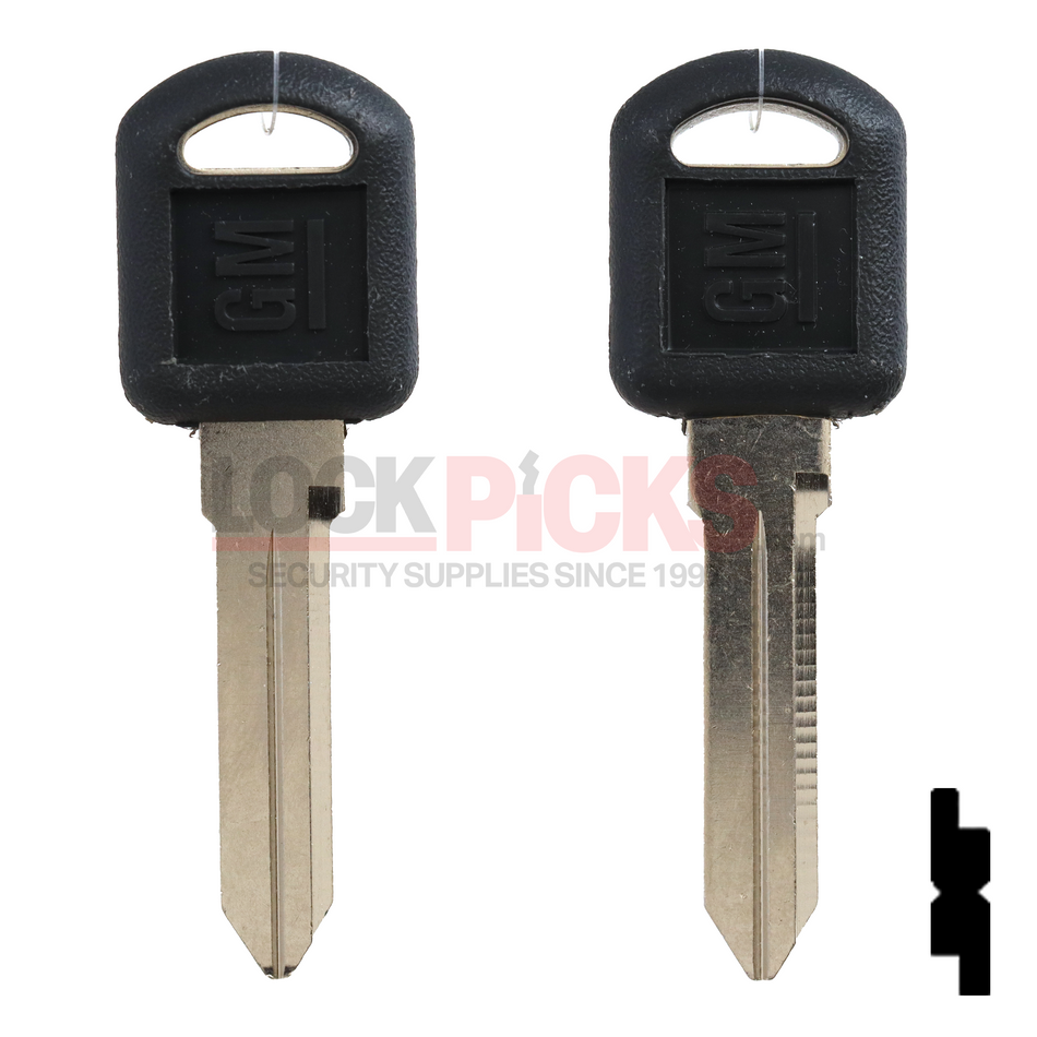 GM (B92-P, P1109) Plastic Key Head w/ GM Logo -by Strattec