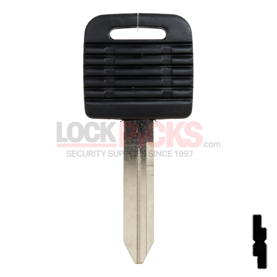Freightline (B90, 1588) Plastic Head key w/ Logo -by Strattec