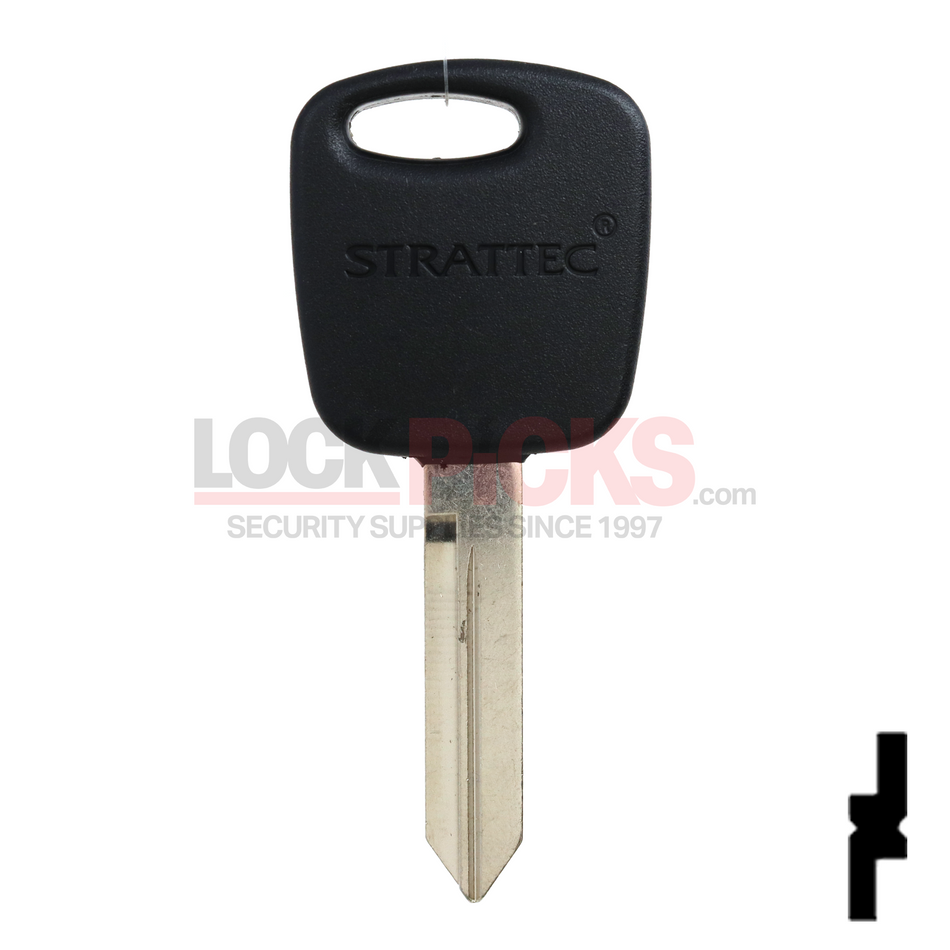 Ford / Lincoln / Mercury (H72PT, 598333) Transponder Key -by Strattec