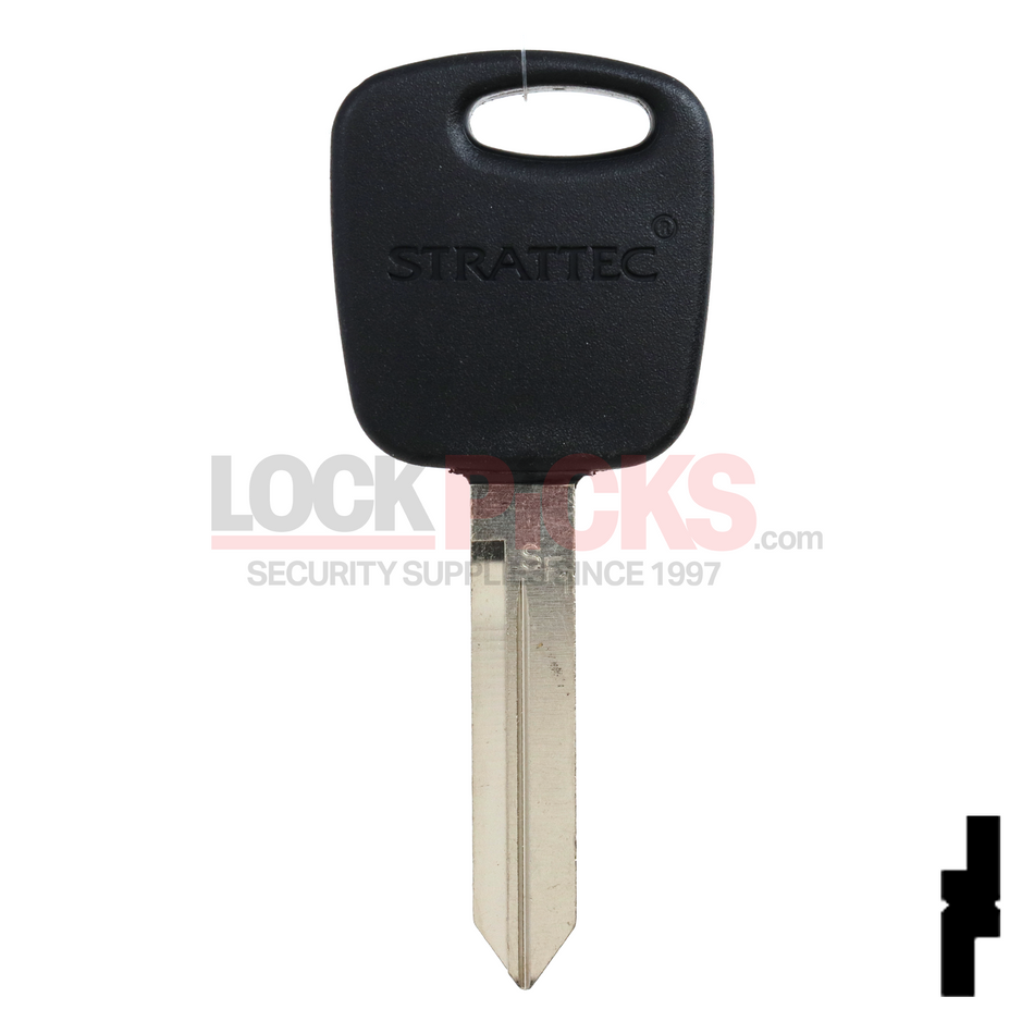 Ford (H86PT, 691643) Transponder Key (RW) -by Strattec