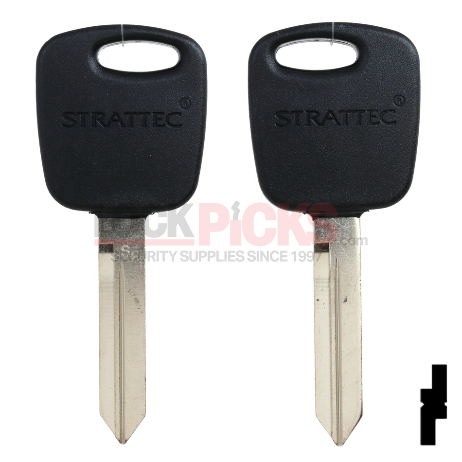 Ford (H86PT, 691643) Transponder Key (RW) -by Strattec