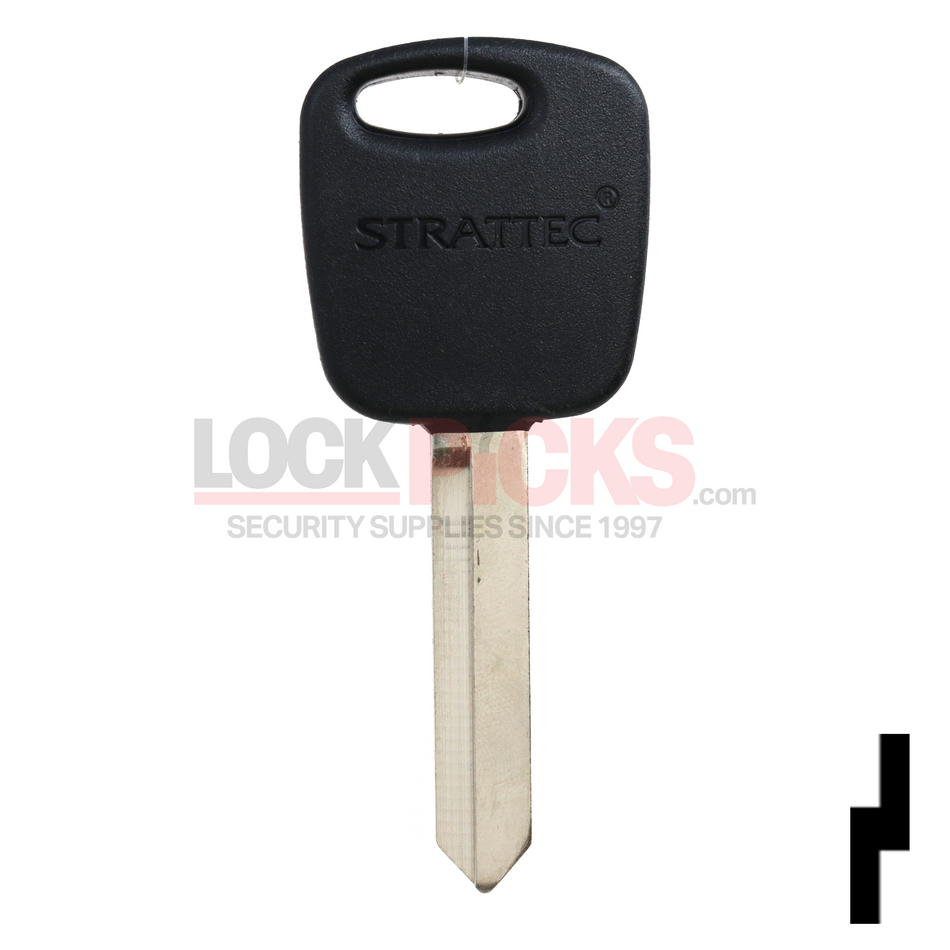Ford (H73) Transponder Key w/ Strattec Logo Tex-4C -by Strattec