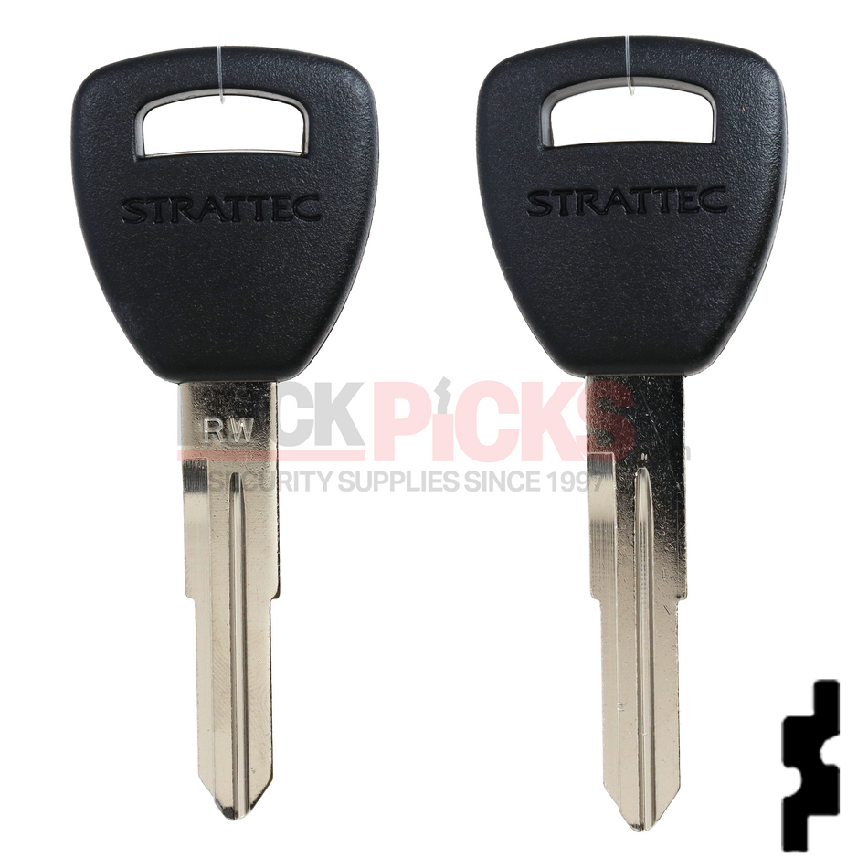 Honda / Acura (HD106PT, 692057) Transponder Key (RW) -by Strattec