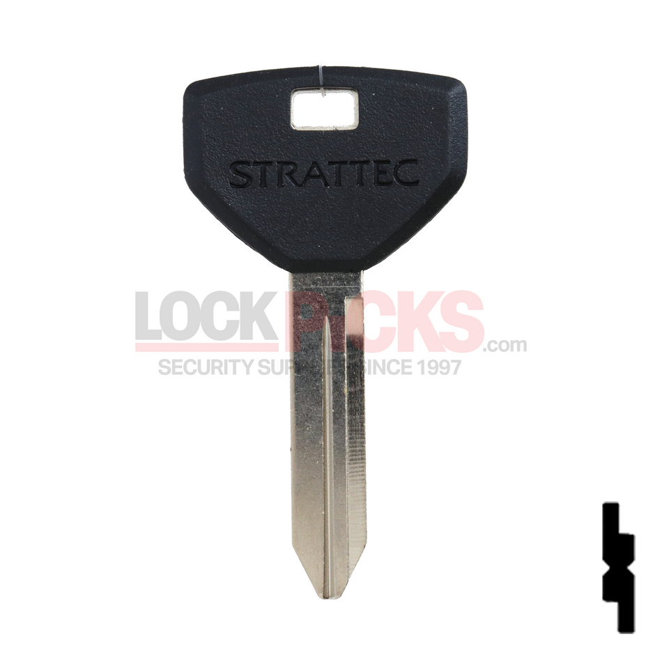 Chrysler (Y157P) Plastic Key Head w/ Strattec Logo -by Strattec (10pk)