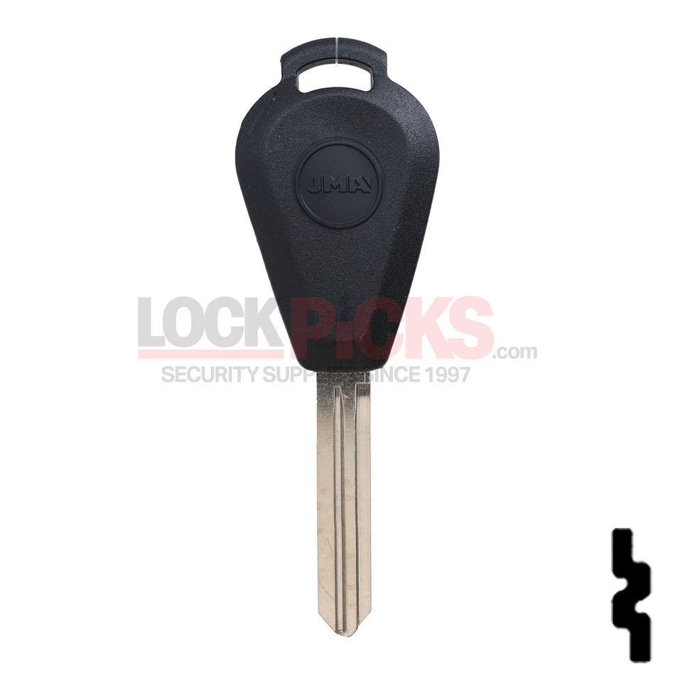 Subaru (SUB4PT) 4D-62 Chip Transponder Key -by JMA