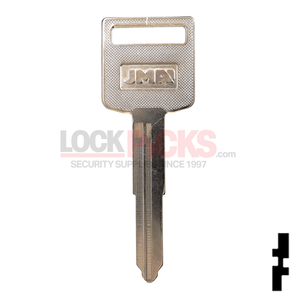 Suzuki Motorcycle (SUZ18, X241) NP Key Blank -by JMA