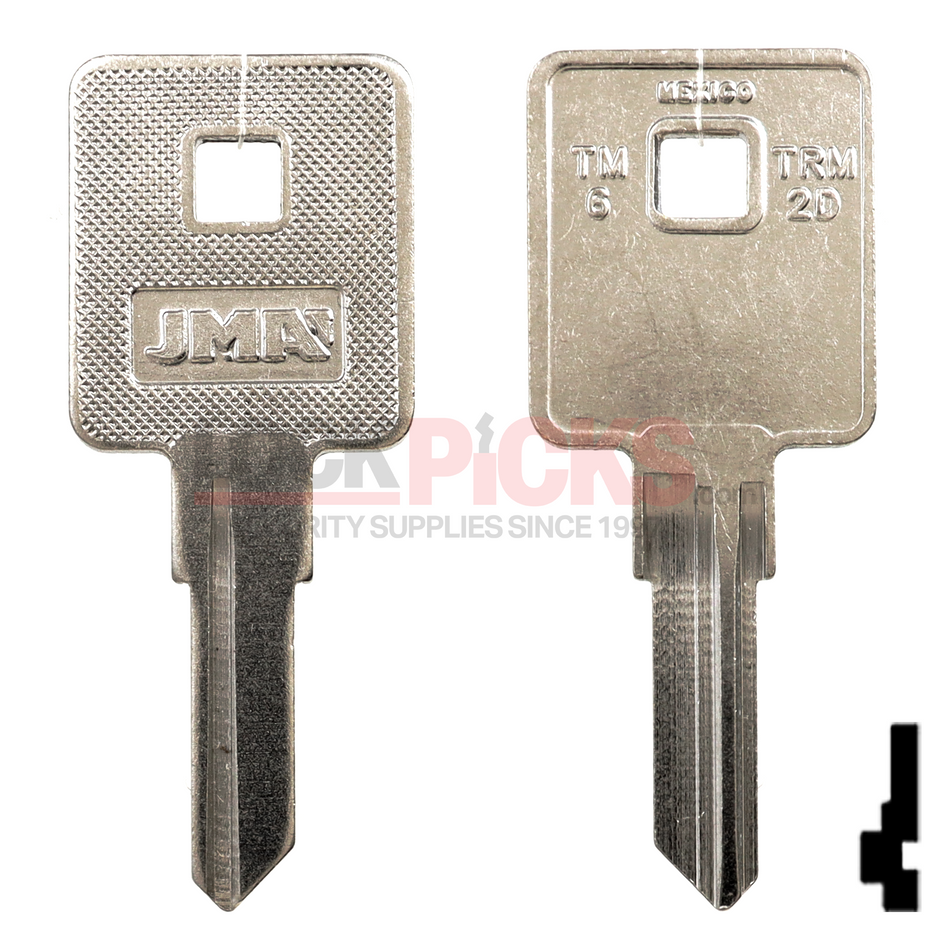 Trimark (TM6) RV Key Blank  - by JMA