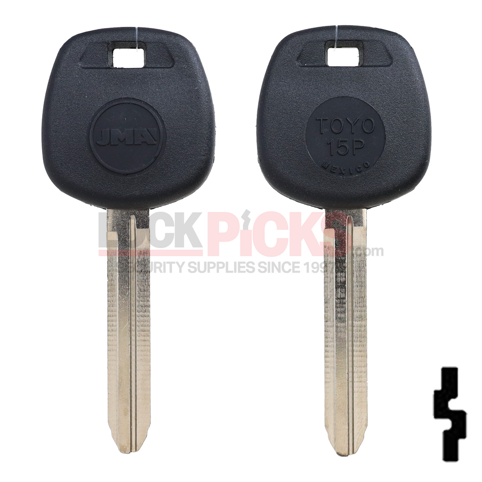 Toyota (TOY43AT4) Transponder Key -by JMA