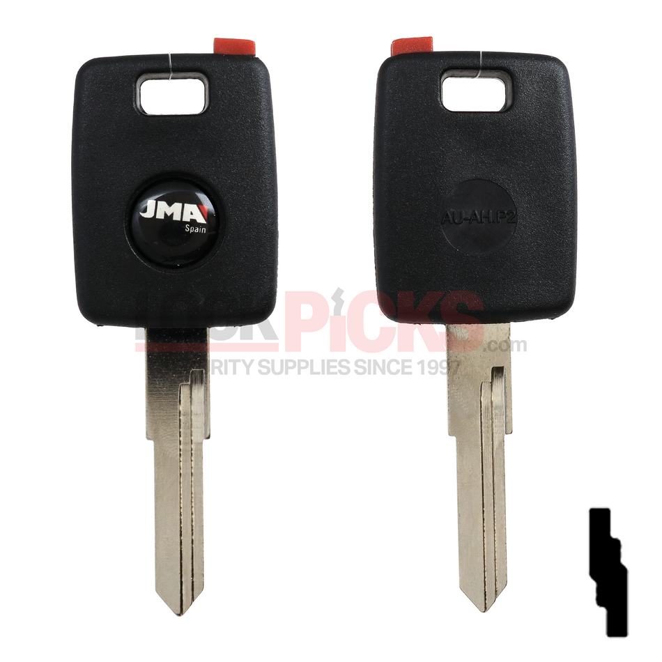 Audi (TP00AU-AH-P2) Transponder Key Shell -by JMA