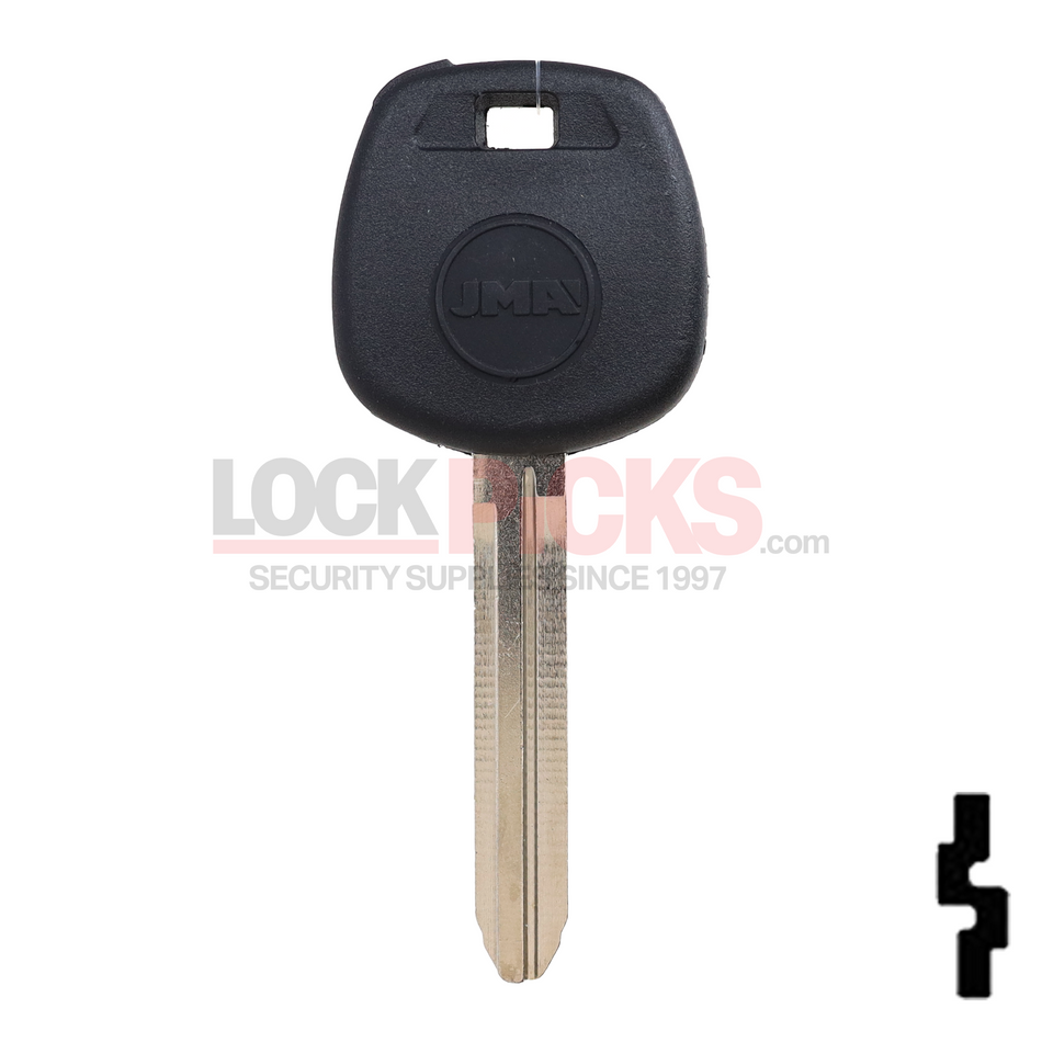 Toyota (TOY44D-SHELL, TOY43AT4-SHELL, TOY44G-SHELL) Transponder Key Shell -by JMA