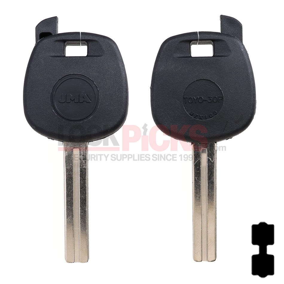 Toyota (TOY48BT4-SHELL) Transponder Key Shell -by JMA