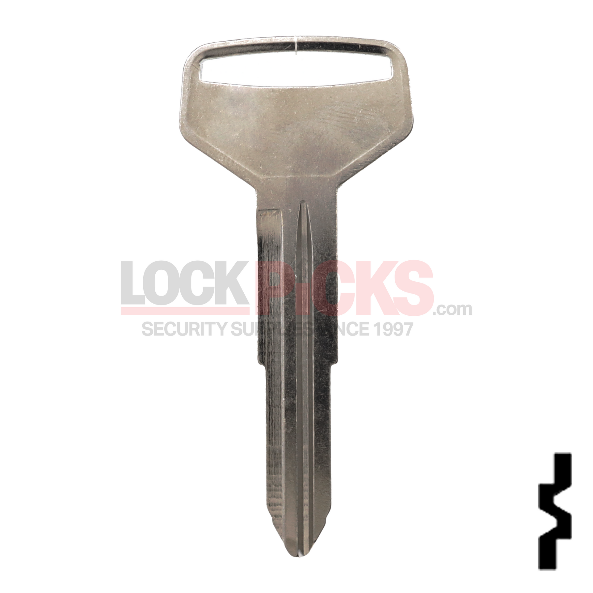 Uncut TOYOTA (TR40-NP, X174) Key Blank - JMA | Lockpicks.com