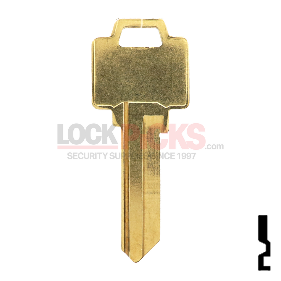 WEISER (WR5-BR,N1054WB) Key Blanks