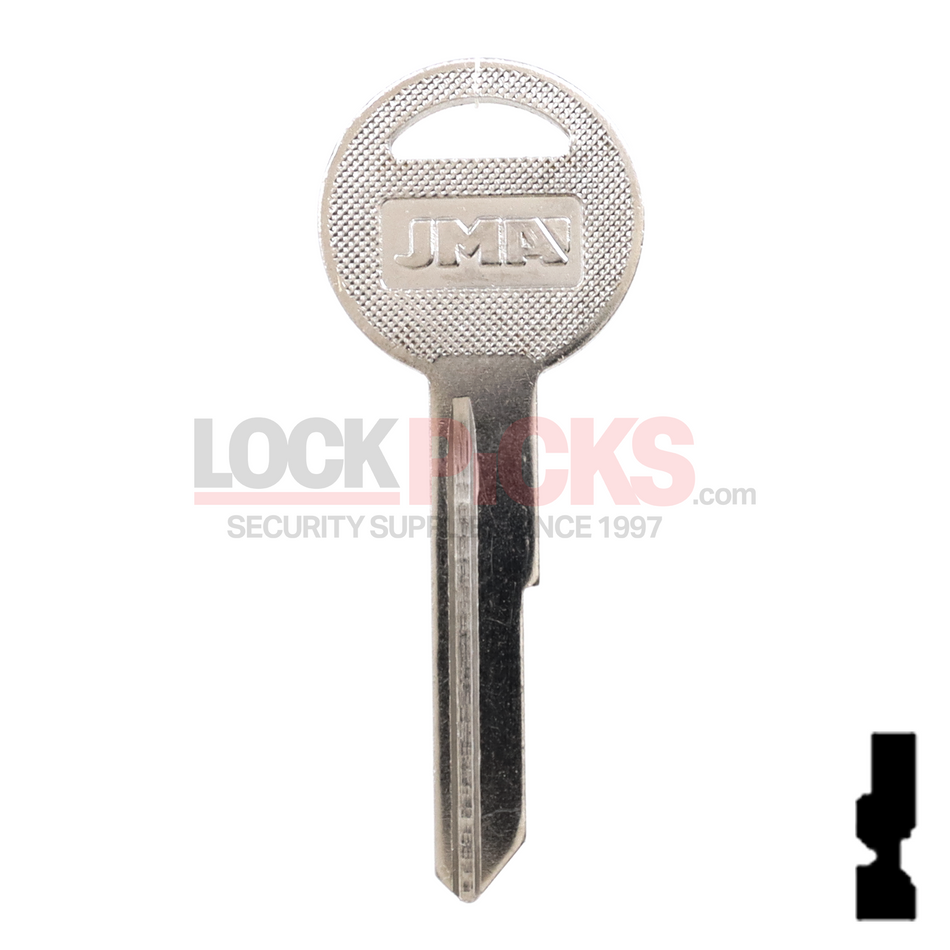 Chrysler Key Blank (Y149, CHR-12E, S1770U)
