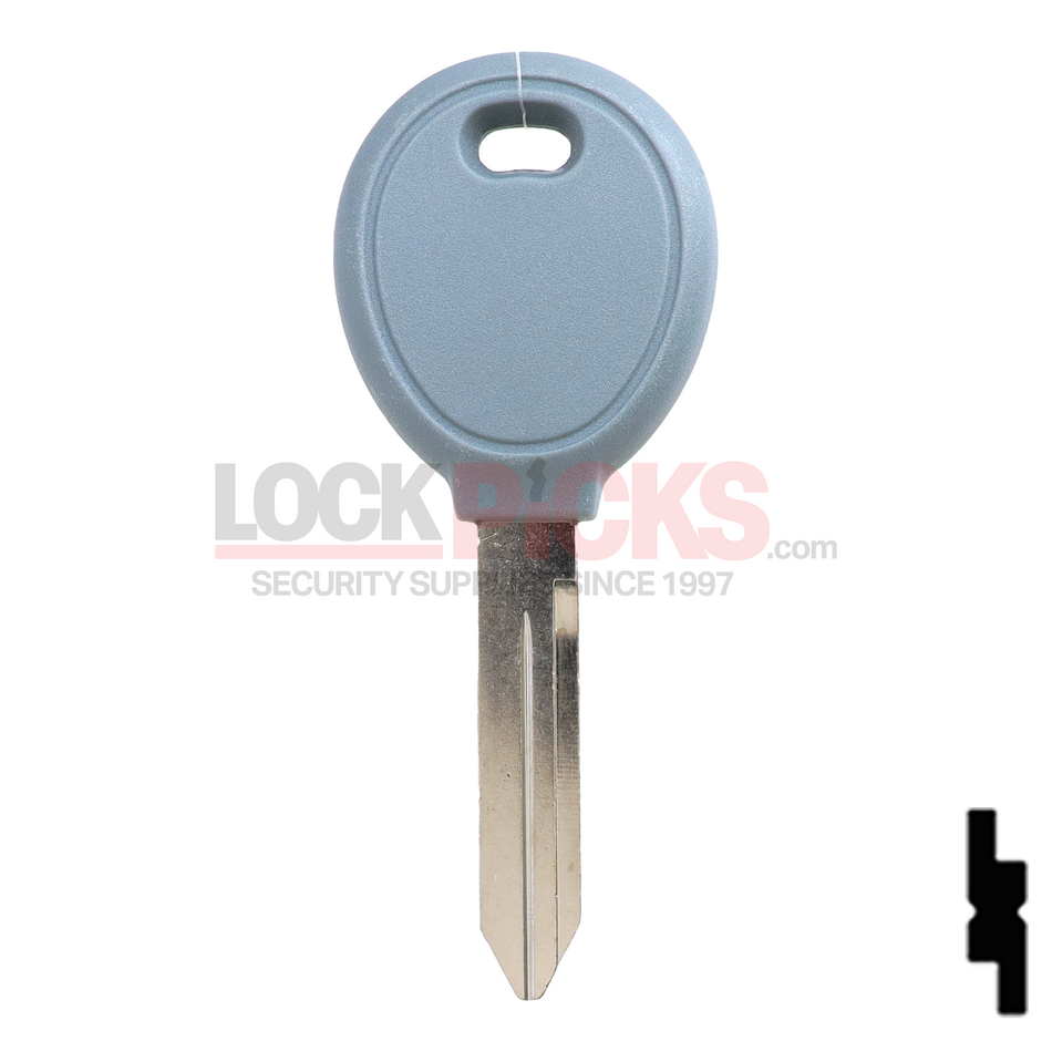 Chrysler (Y160PT) 4D-64 Chip Transponder Key -by Kee-Co