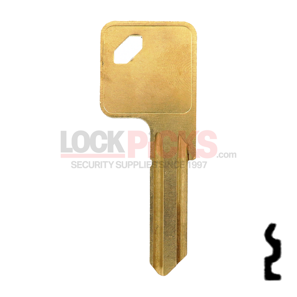 YA34DS key blank (Y1E)