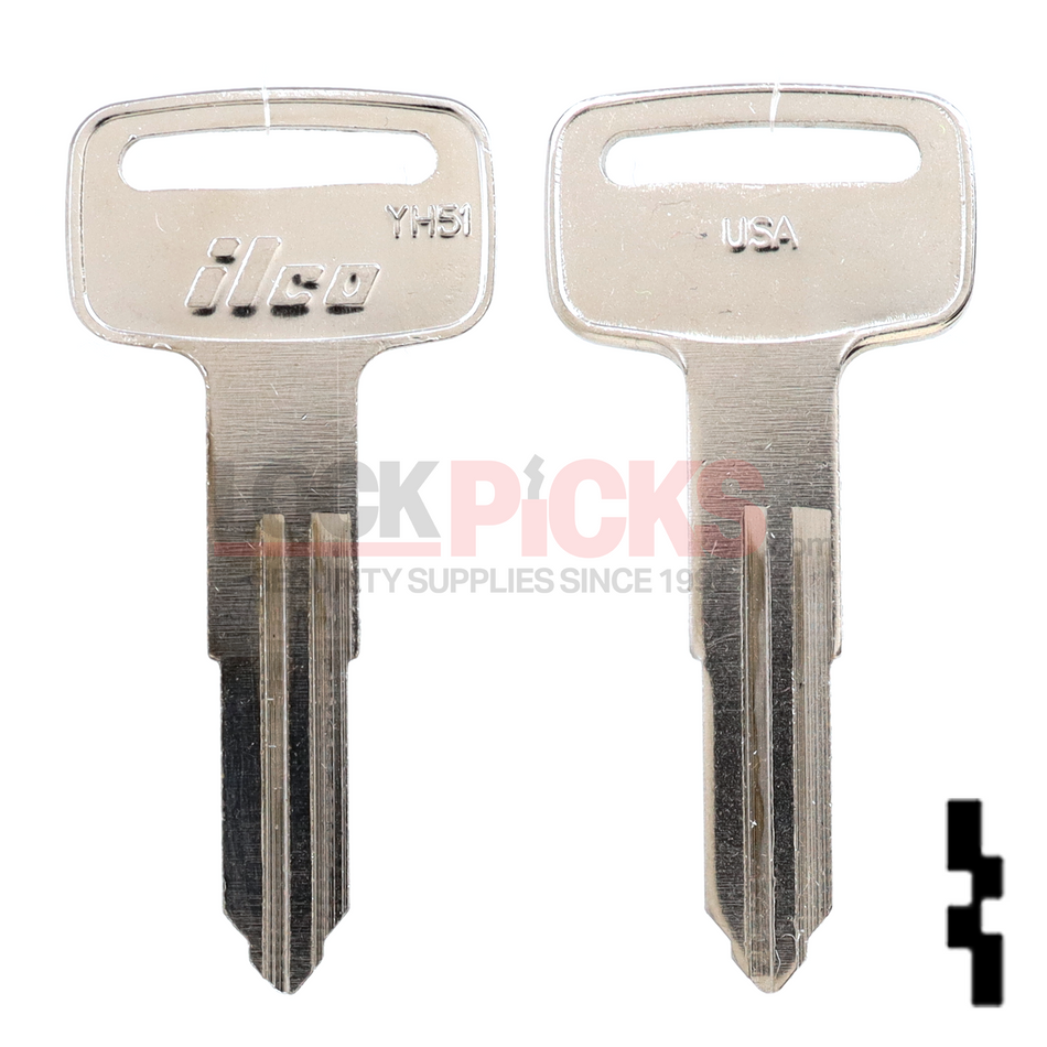YH51 Yamaha, Suzuki Key