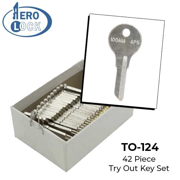 TriMark (TO-124) 42pc. Try-Out Key Set 