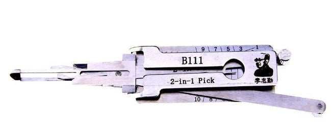 GM (B111, B106, GM37W, Z Keyway) Warded 2-in-1 Pick/Decoder