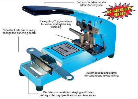 Code Key Cutting Machines for Professional Locksmiths | Lockpicks ...
