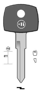 2014 Keystone Sprinter Key Dodge Sprinter (YS15TK1, TP00MEHM-P1) Pod Key -by Keyline – Lockpicks.com