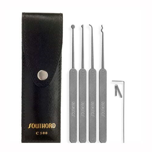 5 Piece Slim Line Lock Pick Set - C500 – Lockpicks.com
