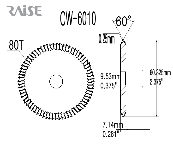 Replacement Cutter CW-6010